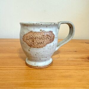 Stoneware ceramic coffee mug Cannery Row Monterrey California gift artisan